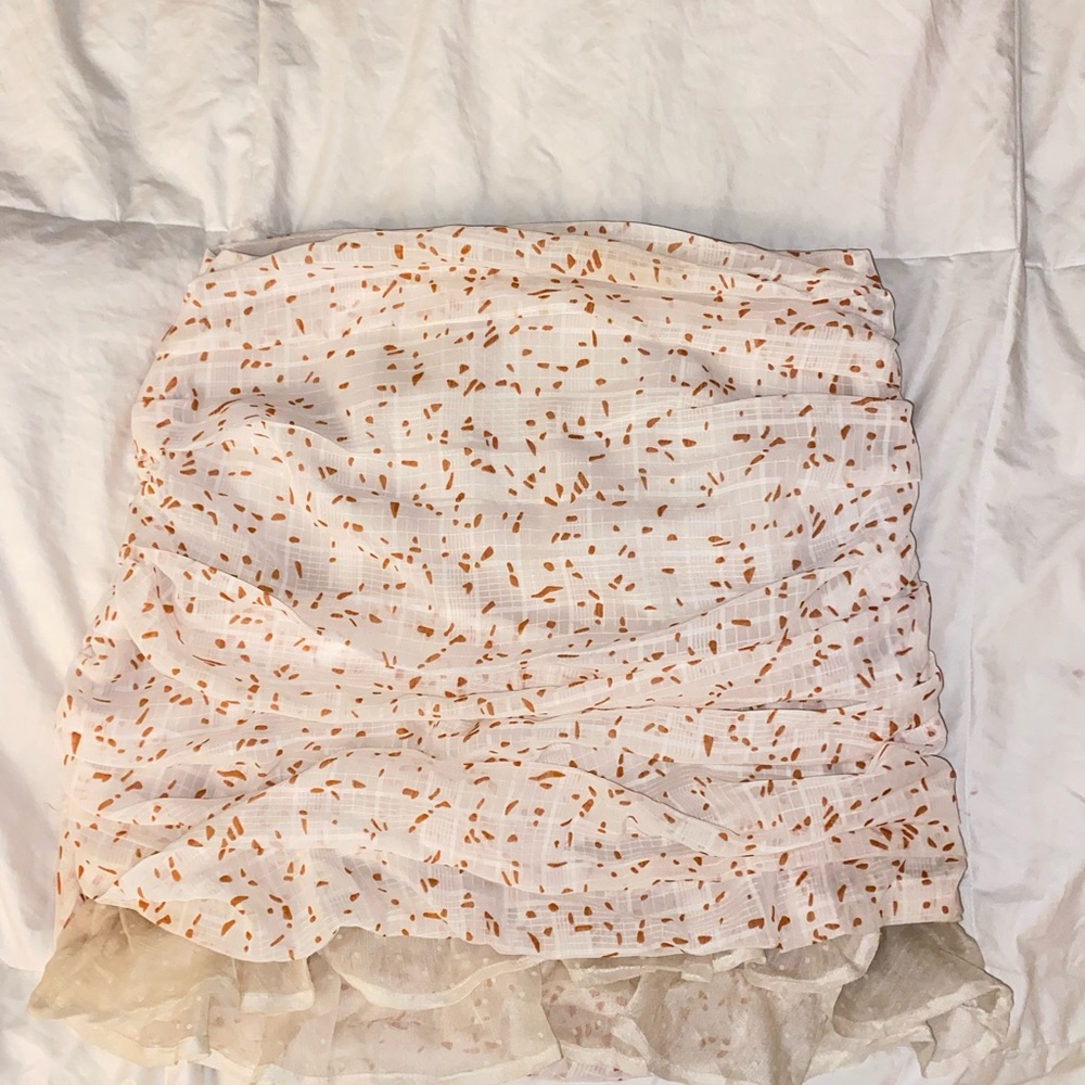 Ruffled Mini Skirt - image 2